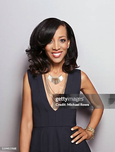 Shaun Robinson is photographed at the 2016 Black Women in Hollywood Luncheon for Essence.com on February 25, 2016 in Los Angeles, California. Keke...