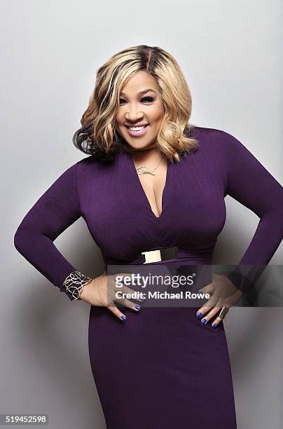 Kym Whitley is photographed at the 2016 Black Women in Hollywood Luncheon for Essence.com on February 25, 2016 in Los Angeles, California.