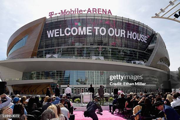 Clark County Commissioner Mary Beth Scow, Clark County Commission Chairman Steve Sisolak, Clark County Commissioner Mary Beth Scow, MGM Resorts...