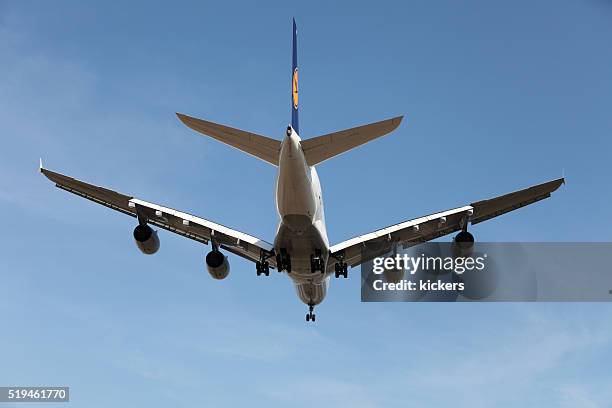 A380 Rear Airbus A380 Lufthansa Photos and Premium High Res Pictures - Getty Images