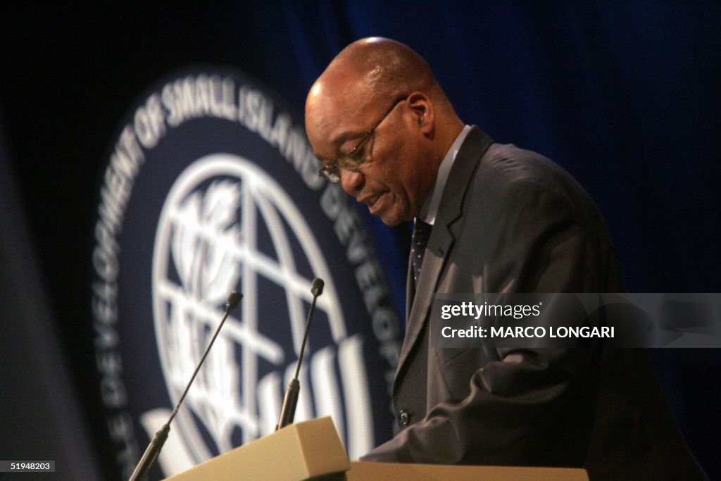 South Africa's Vice President Jakob Zuma