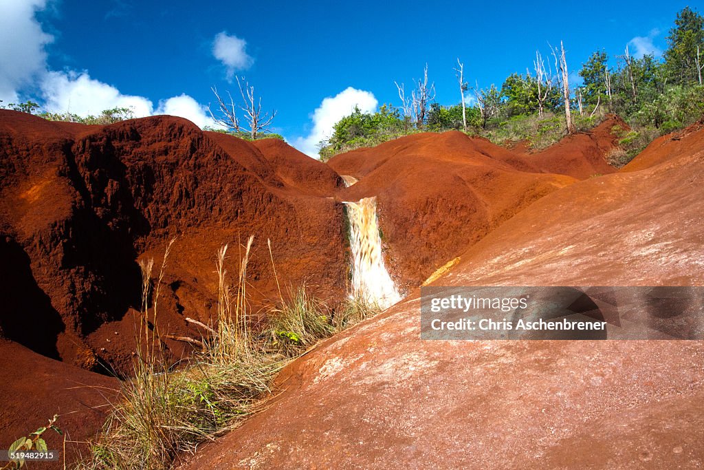 Red Dirt Waterfall