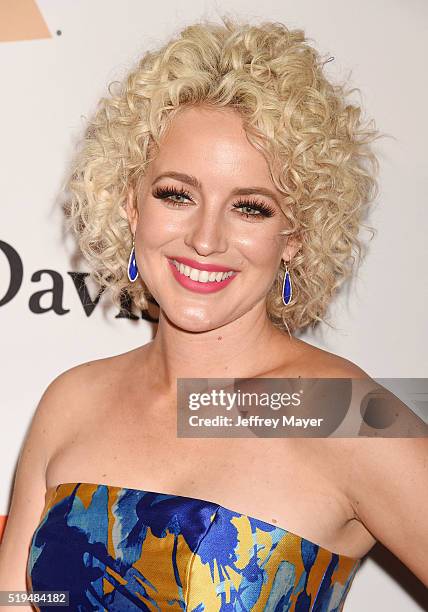 Recording artist Cam attends the 2016 Pre-GRAMMY Gala and Salute to Industry Icons honoring Irving Azoff at The Beverly Hilton Hotel on February 14,...