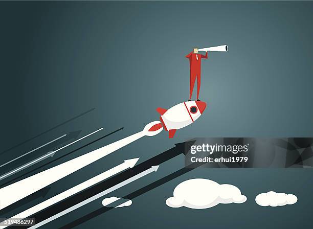 rocket - space shuttle taking off stock illustrations