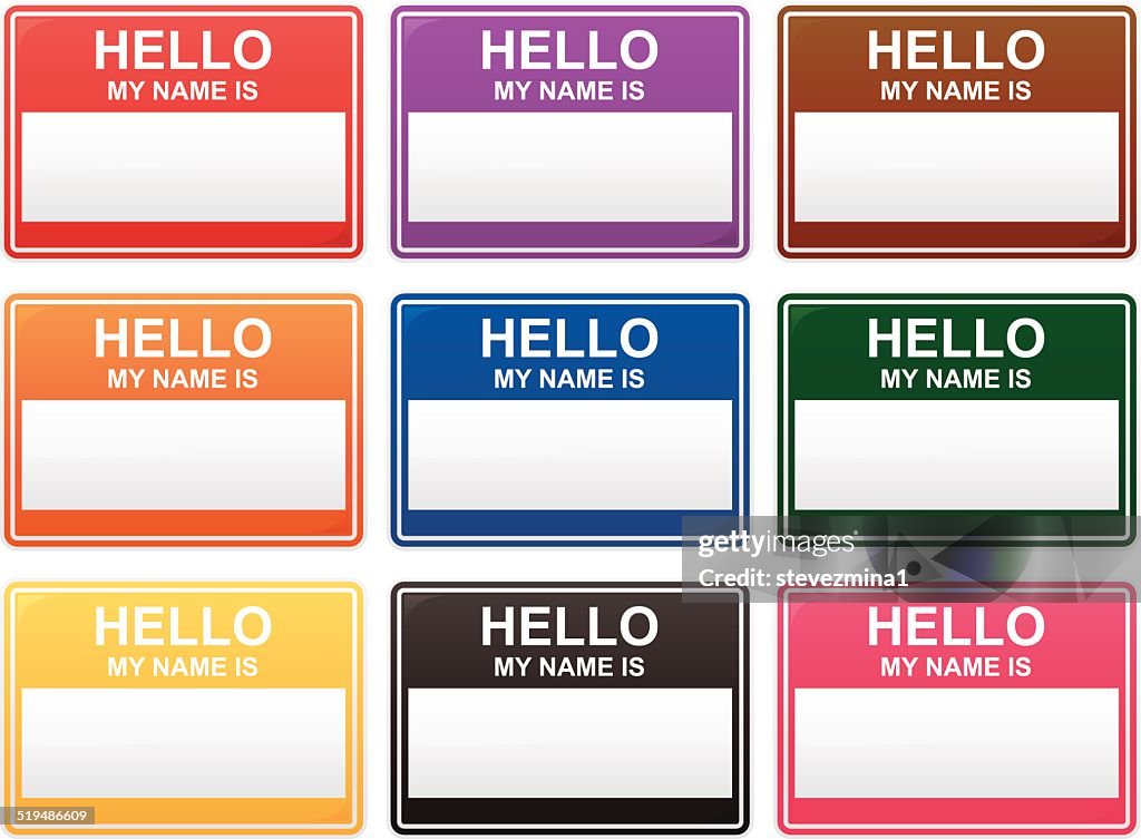 Hello My Name Is