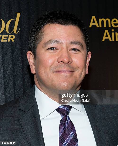 Carl Quintanilla attends The Hollywood Reporter's 2016 35 Most Powerful People in Media at Four Seasons Restaurant on April 6, 2016 in New York City.