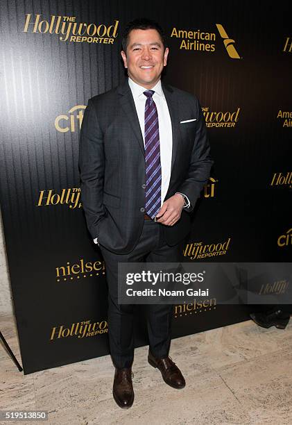 Carl Quintanilla attends The Hollywood Reporter's 2016 35 Most Powerful People in Media at Four Seasons Restaurant on April 6, 2016 in New York City.