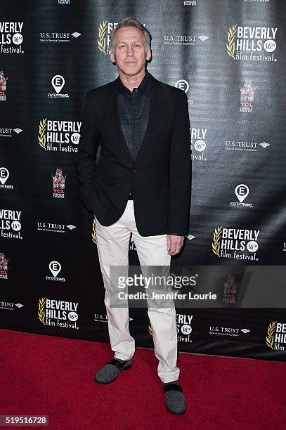 Stephen Spinella arrives at the opening night premiere of the Beverly Hills Film Festival featuring "The Lennon Report" and "Baby, Baby, Baby" at the...