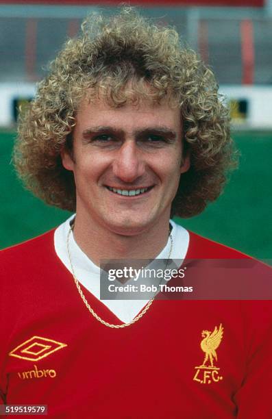 English footballer Phil Thompson, of Liverpool FC, circa 1982.