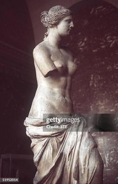 Picture dated July 1973 of the Venus de Milo. Cyprus wants to borrow the world's most famous statue of the goddess of love, the Venus de Milo, to...