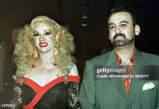 Picture from the late 9os shows famous Lebanese singer Sabah and her young husband Fadi Libnan in Cairo. Sabah established her pan-Arab fame in the...