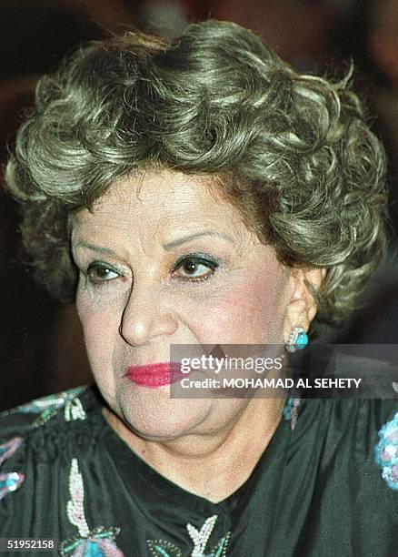 Picture from the mid-90s shows Egypt's famous theatre, cinema and television actress Sanaa Gamil, who emerged in the late 50s as a distinguished...