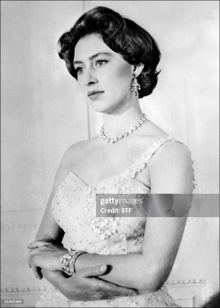 Picture dated 1956 of British Princess Margaret, Q