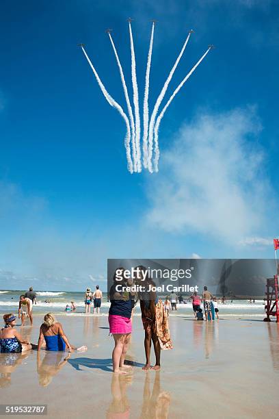 selfie at an airshow - airshow stock pictures, royalty-free photos & images