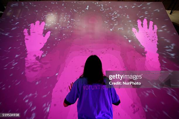 Interactive video art simulating a Universe where mass is formed through an invisible sea, that is, the Higgs field. Walk towards the screen and your...