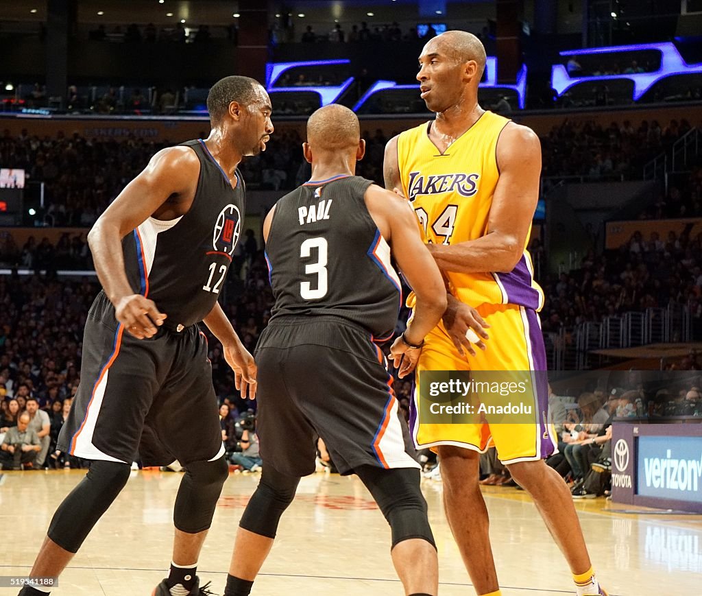Los Angeles Clippers v Los Angeles Lakers: NBA