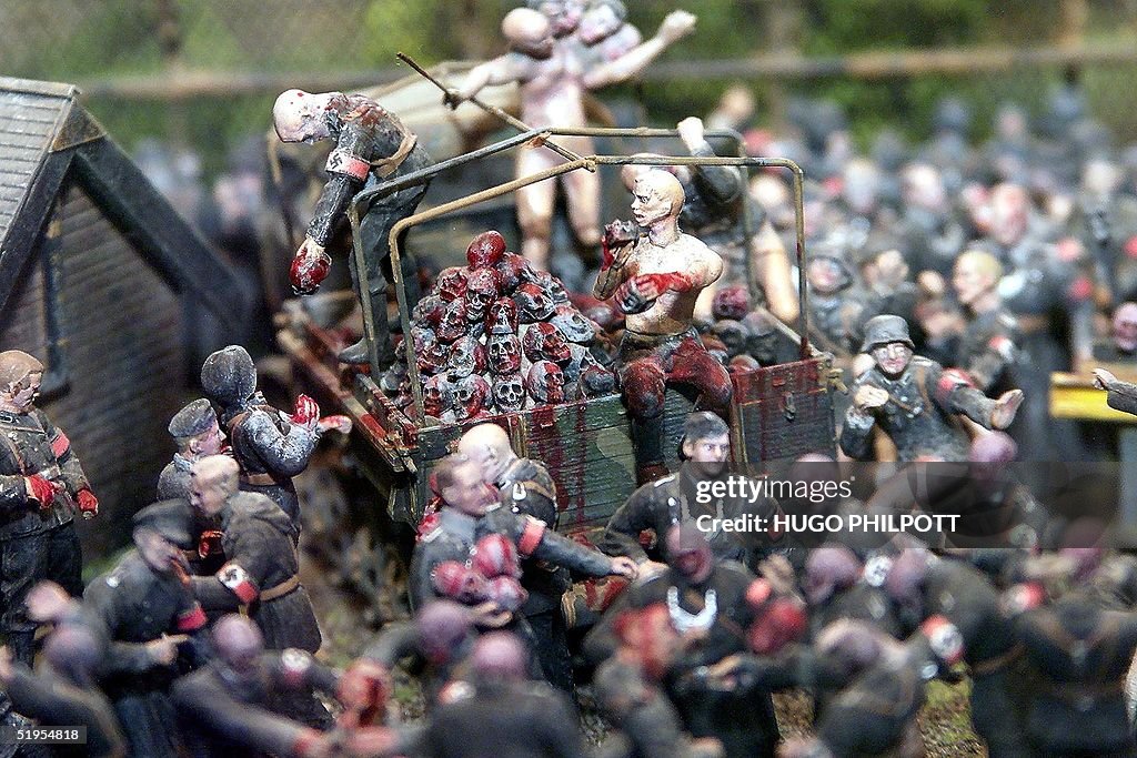 A work of art in the "Apocalypse" exhibition by Ja