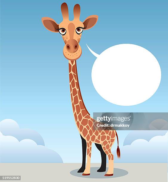giraffe - giraffe stock illustrations