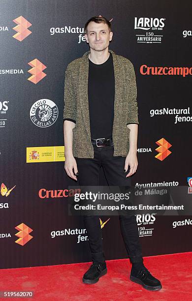 Julian Villagran attends the Malaga Film Festival 2016 presentation cocktail at Circulo Bellas Artes on April 6, 2016 in Madrid, Spain.