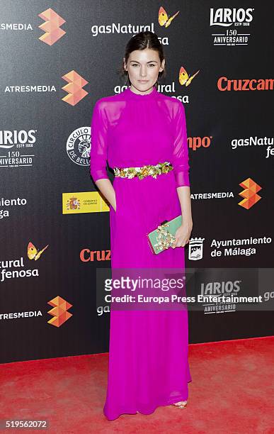 Marta Nieto attends the Malaga Film Festival 2016 presentation cocktail at Circulo Bellas Artes on April 6, 2016 in Madrid, Spain.