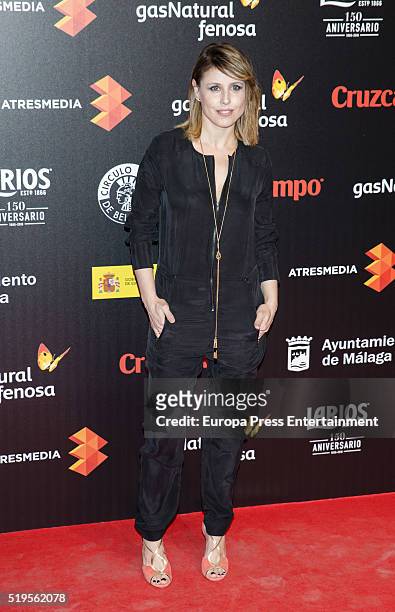Ruth Llopis attends the Malaga Film Festival 2016 presentation cocktail at Circulo Bellas Artes on April 6, 2016 in Madrid, Spain.