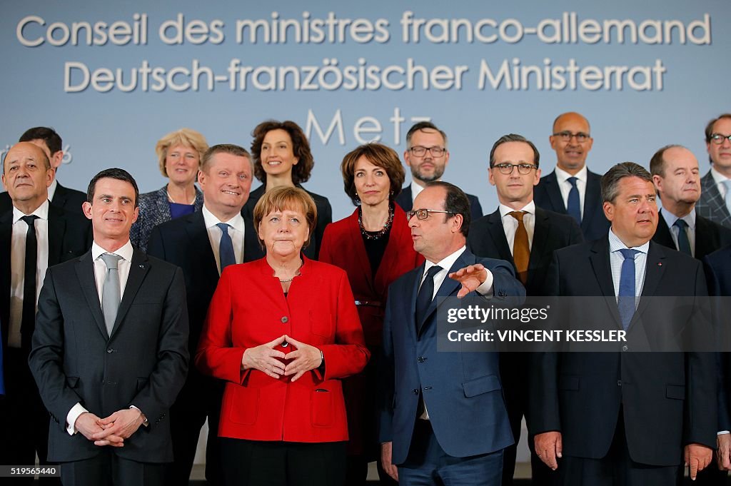 FRANCE-GERMANY-DIPLOMACY-MINISTERIAL COUNCIL