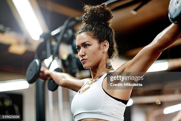 life can be tough but so can you - female muscle builders stock pictures, royalty-free photos & images