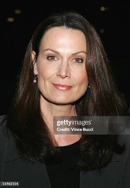 Actress Mel Harris attends the Hallmark Channel's TCA Press Tour party on January 13, 2005 at The Ebell Club in Los Angeles, California.