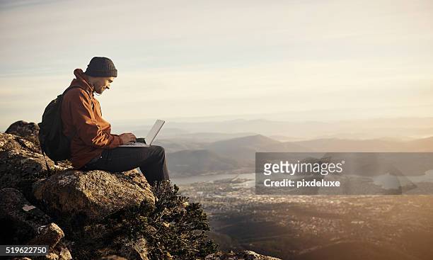 online in the open air - extreme terrain stock pictures, royalty-free photos & images