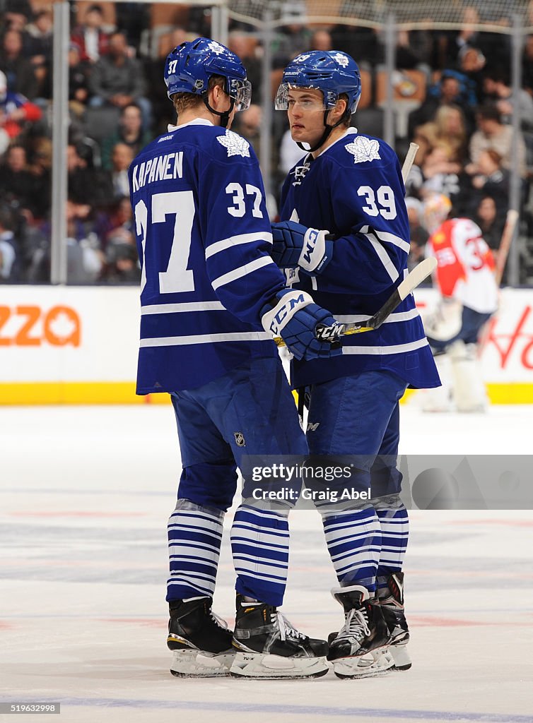 Florida Panthers v Toronto Maple Leafs