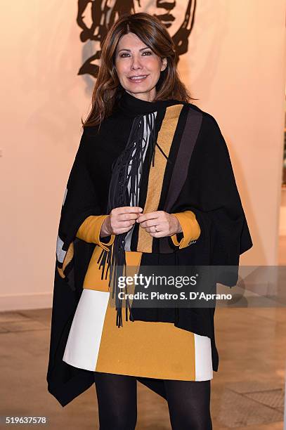 Susanna Messaggio attends at Miart Fair 2016 at Fiera Milano City on April 7, 2016 in Milan, Italy.