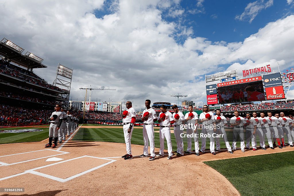 Miami Marlins v Washington Nationals