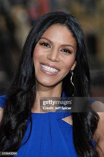 Merle Dandridge arrives for The British Academy Games Awards 2016 at Tobacco Dock on April 7, 2016 in London, England.