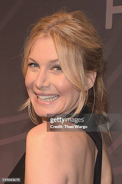 Actress Elizabeth Mitchell attends 2016 ABC Freeform Upfront at Spring Studios on April 7, 2016 in New York City.