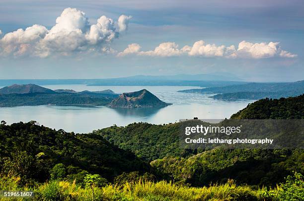 taal volcano - taal volcano - fotografias e filmes do acervo