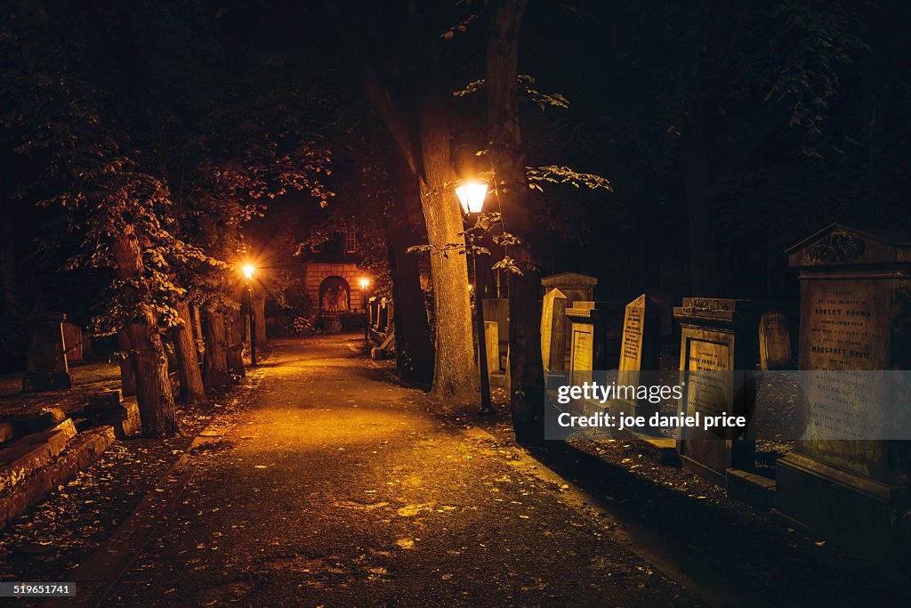 Path to the Church of St Cuthbert, Edinburgh