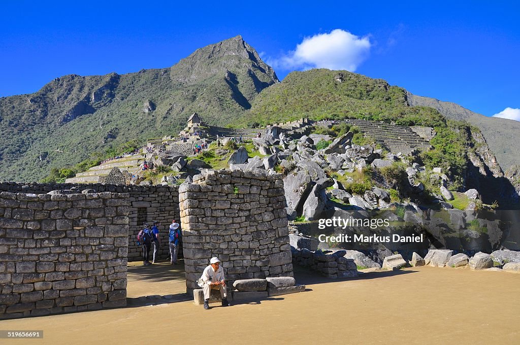 Peru Square Rocks Rock Quarry In Machu Picchu Peru High-Res Stock Photo - Getty Images