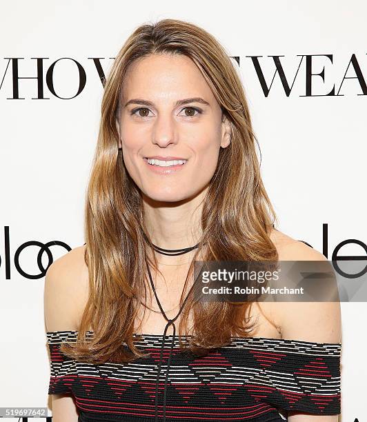 Brooke Jaffe attends Bloomingdales Festival Dressing Event on April 7, 2016 in New York City.