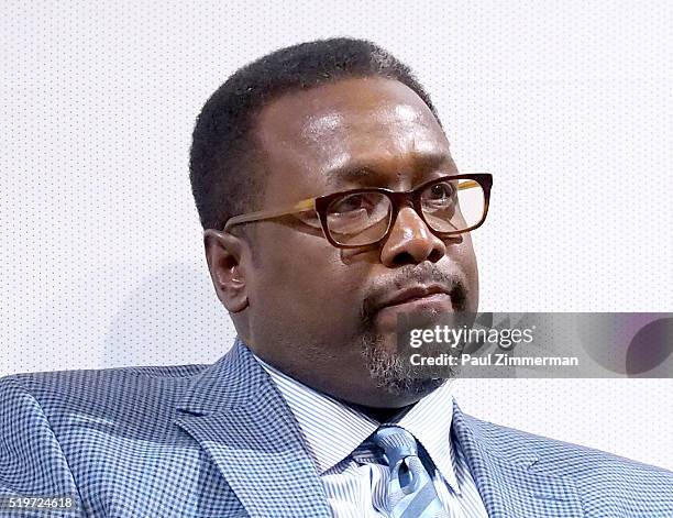 Actor Wendell Pierce speaks onstage at the NYC Special Screening of HBO Film "Confirmation" at Signature Theater on April 7, 2016 in New York City.