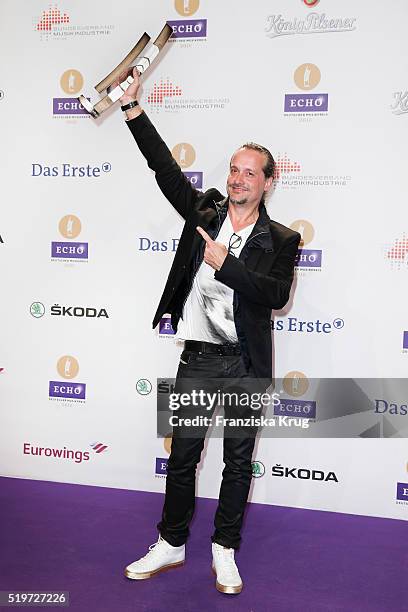 Alex Christensen attends the Koenig Pilsener At Echo Award 2016 on April 07, 2016 in Berlin, Germany.