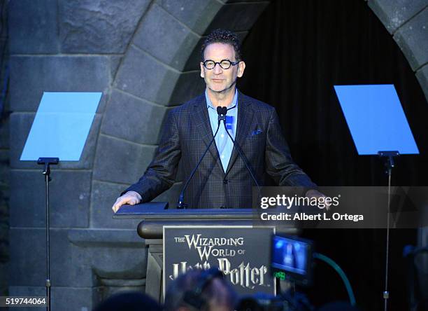 Universal's Larry Kurzweil at the Official Opening Of "The Wizarding World Of Harry Potter" At Universal Studios Hollywood held at Universal Studios...