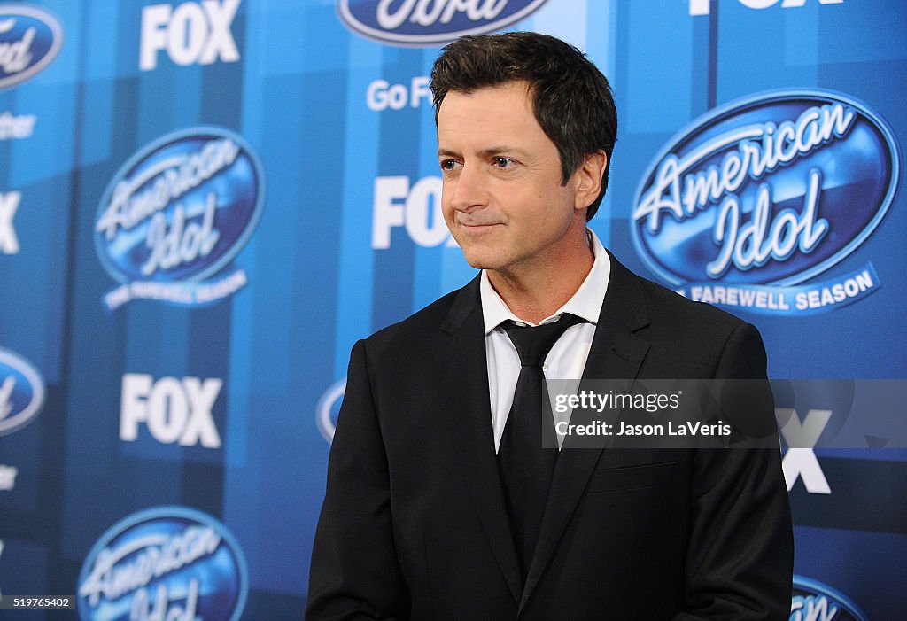 FOX's "American Idol" Finale For The Farewell Season - Press Room