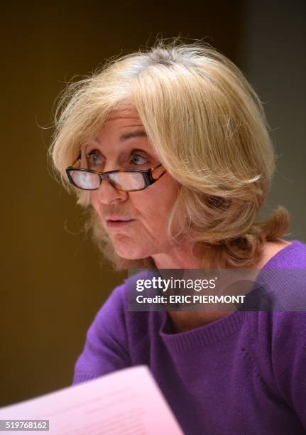 Isabelle Falque-Pierrotin, head of France's information technology watchdog the National Commission for Information Technology and Civil Liberties ,...