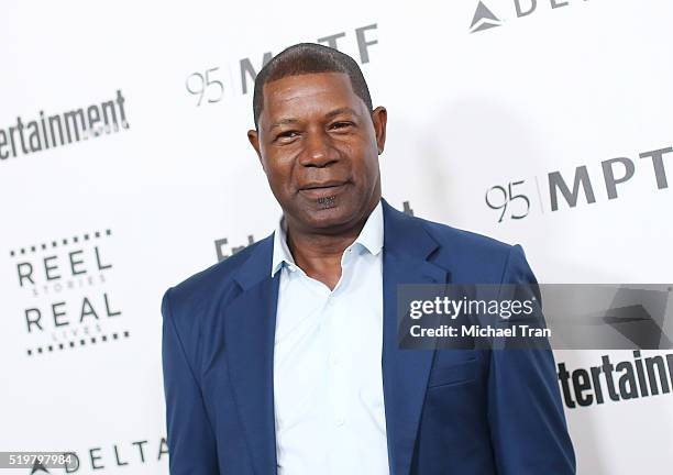 Dennis Haysbert arrives at the 5th Annual Reel Stories, Real Lives Benefiting MPTF held at Milk Studios on April 7, 2016 in Los Angeles, California.