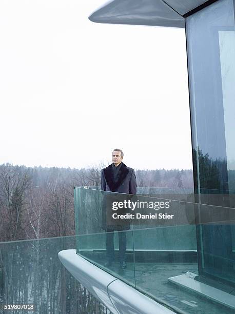 Businessman Vladislav Doronin is photographed for Wallpaper on December 17, 2014 in Rublyovka near Moscow, Russia.