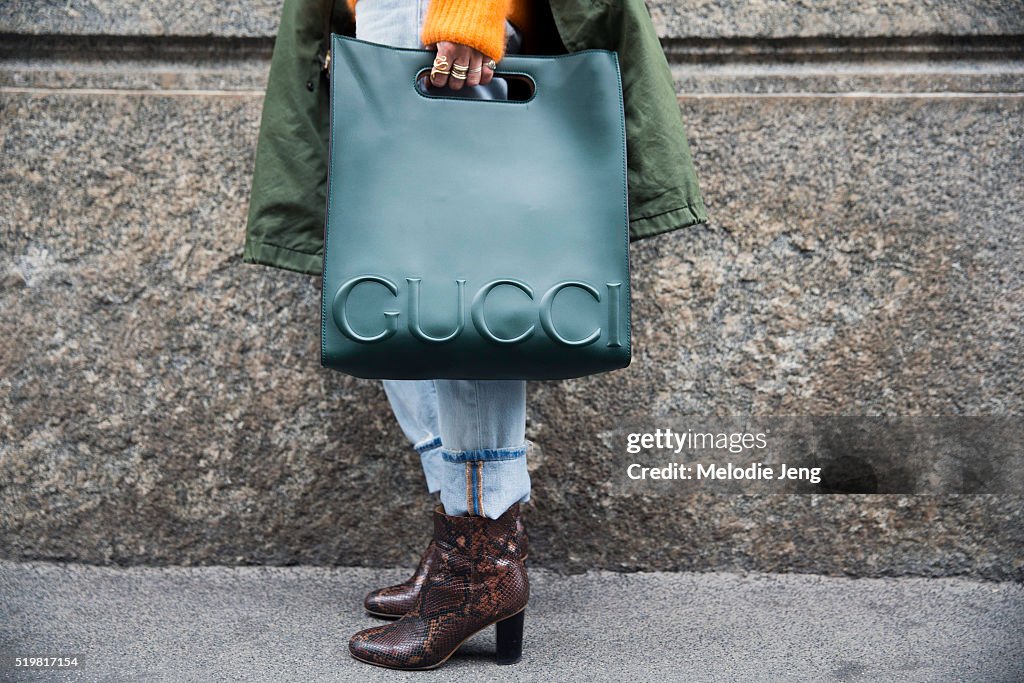 Street Style: February 26 - Milan Fashion Week Fall/Winter 2016/17
