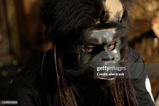 barong dance - animism stockfoto's en -beelden