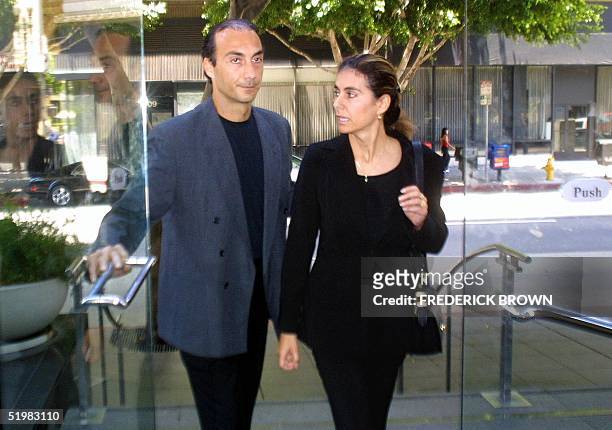 French national Karim Kamal and his attorney, sister Dalilia Kamal , enter court 22 June 2001 in Los Angeles, California. Kamal received formal...