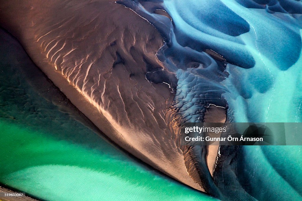 Aerial photography iceland