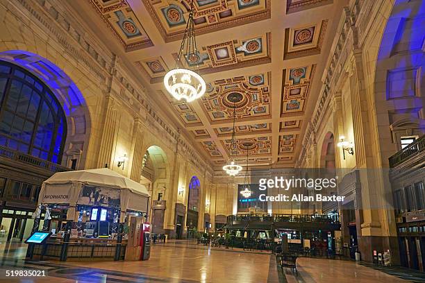 union station in kansas city - union station kansas city stock pictures, royalty-free photos & images